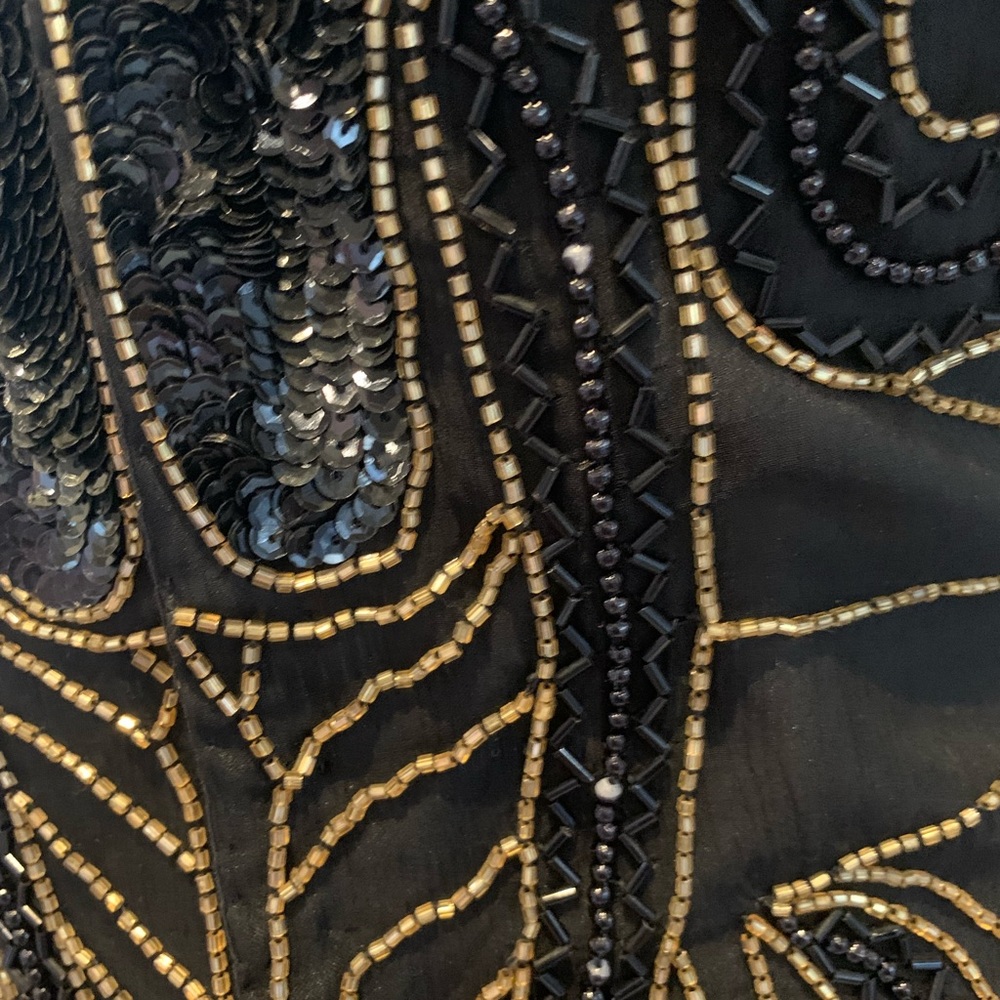 Scala Vtg 1980 Gorgeous Beaded Top - image 4